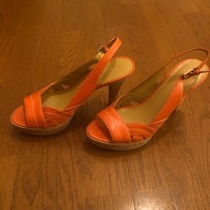 Nine West platform slingback sandal